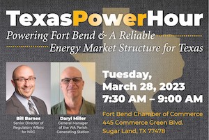 Texas Power Hour at Fort Bend Chamber of Commerce