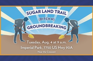 Sugar Land Trail (Ditch H) Groundbreaking
